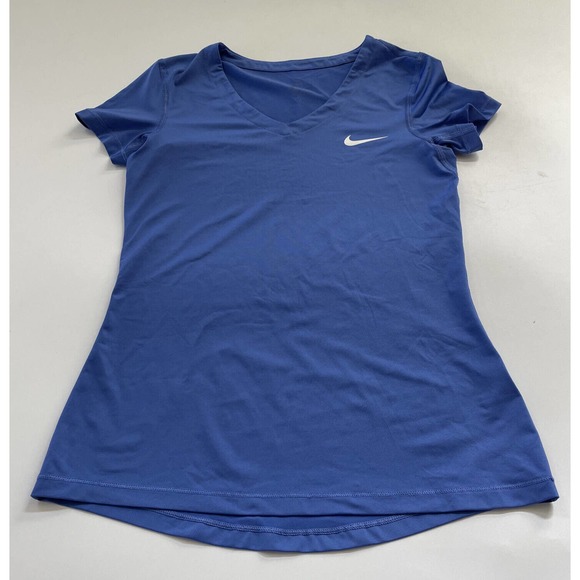 Nike Tops - Nike Short Sleeve Shirt Women's Dri-Fit Blue Size Medium Basic Active Top